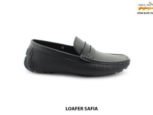[Outlet size 39] Giày lười nam lái xe vân saffiano loafer safia 001