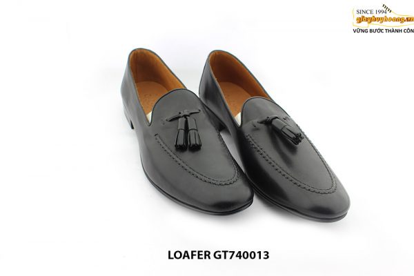 [Outlet] Giày lười nam có 2 chuông đẹp loafer GT740013 003