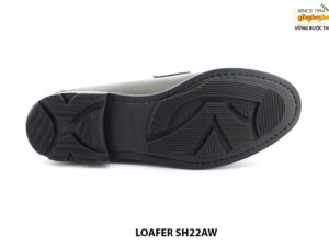 [Outlet size 42] Giày lười da nam màu nâu loafer SH22AW 006
