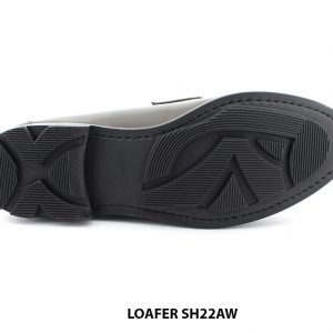 [Outlet size 42] Giày lười da nam màu nâu loafer SH22AW 006