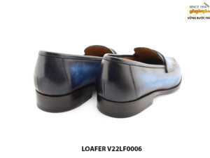 [Outlet size 43] Giày lười nam nhuộm màu thủ công Loafer V22LF0006 006