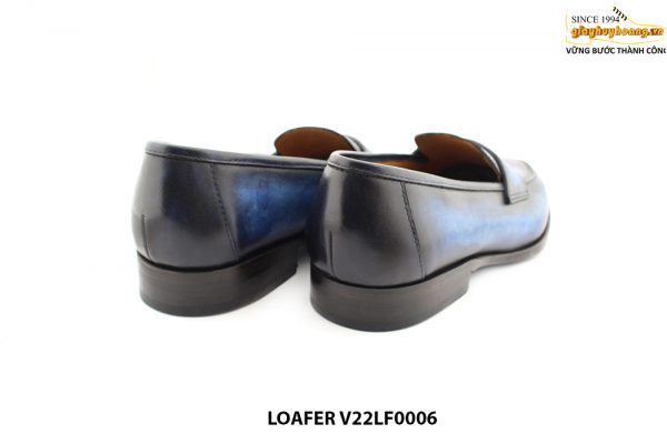[Outlet size 43] Giày lười nam nhuộm màu thủ công Loafer V22LF0006 006