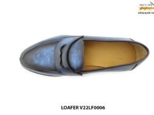 [Outlet size 43] Giày lười nam nhuộm màu thủ công Loafer V22LF0006 002