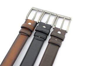 Dây nịt thắt lưng nam đầu khóa kim giayhuyhoangvn mẫu 7 001