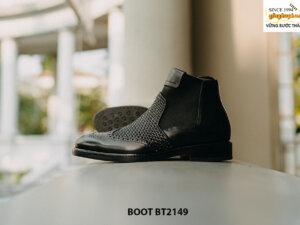 Giày da nam công sở đế da bò Chelsea Boot BT2149 005
