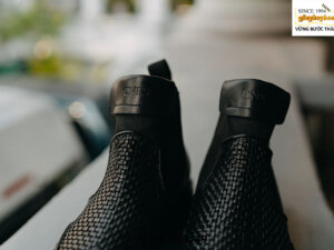 Giày da nam công sở đế da bò Chelsea Boot BT2149 003