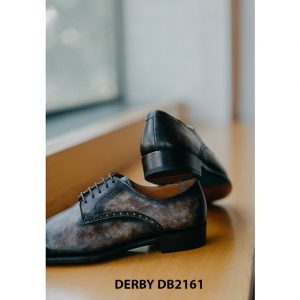 Giày tây nam da bò thảo mộc cao cấp Derby DB2161 005