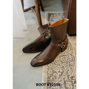 Giày cổ cao nam phong cách cực ngầu Zip Boot BT2158 003