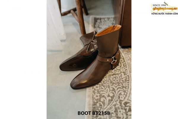 Giày cổ cao nam phong cách cực ngầu Zip Boot BT2158 003
