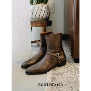 Giày cổ cao nam phong cách cực ngầu Zip Boot BT2158 001