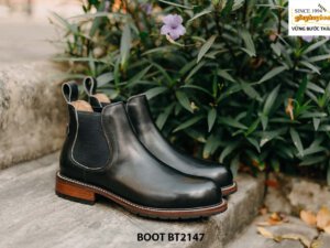 Giày da nam thủ công cao cấp Chelsea Boot BT2147 001