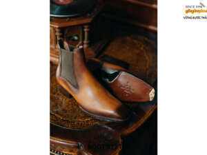 Giày nam cổ cao đế da bò Chelsea Boot BT2148 002