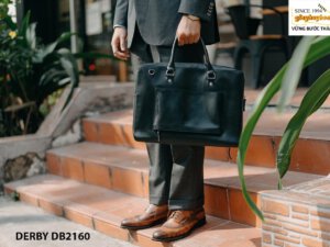 Giày tây nam nhuộm màu thủ công Derby DB2160 005