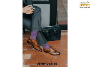 Giày tây nam nhuộm màu thủ công Derby DB2160 004