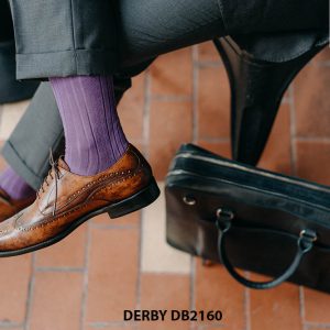 Giày tây nam nhuộm màu thủ công Derby DB2160 001