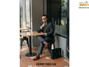 Giày tây nam nhuộm màu thủ công Derby DB2160 002