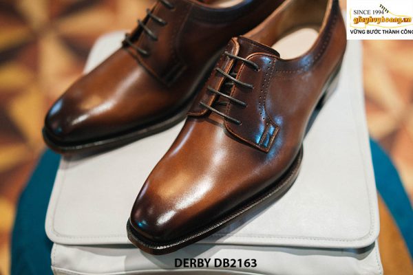 Giày da nam hàng hiệu đẹp sang trọng Derby DB2163 003