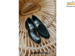 Giày lười nam da màu đen Penny Loafer LF2166 004
