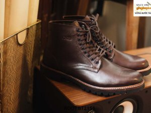 Giày da nam cổ cao buộc dây thời trang cao cấp BT2155 001