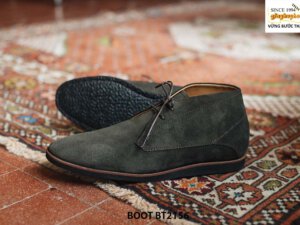 Giày da nam cổ lửng da lộn Chukka Boot BT2156 006