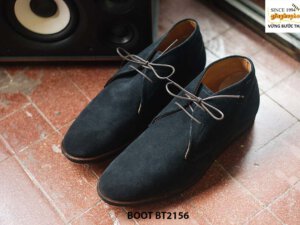 Giày da nam cổ lửng da lộn Chukka Boot BT2156 003