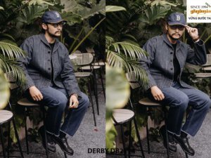 Giày tây nam phong cách mạnh mẽ Derby DB2174 004