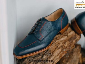Giày tây nam da vân hột chống nhăn Derby DB2159 003