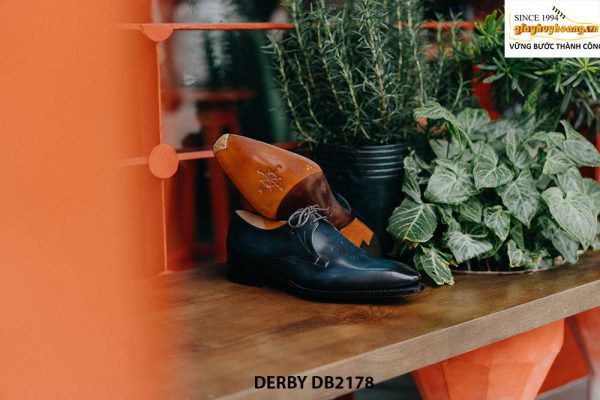 Giày da nam đóng thủ công handmade Derby DB2178 004