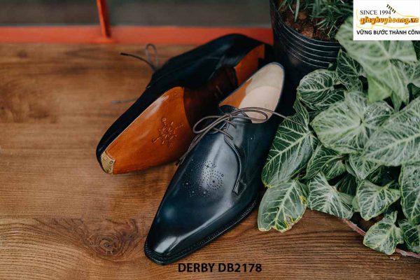 Giày da nam đóng thủ công handmade Derby DB2178 003