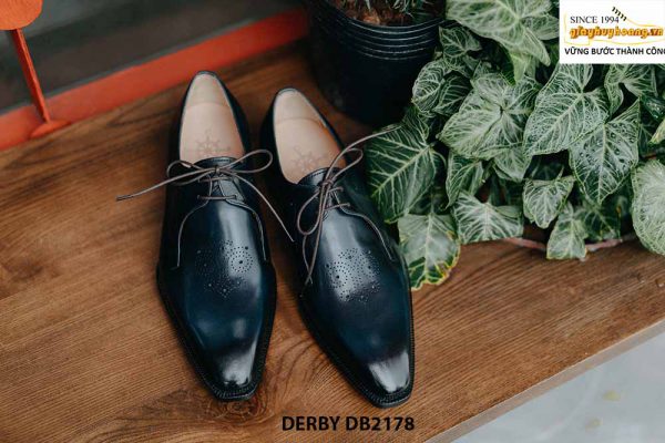 Giày da nam đóng thủ công handmade Derby DB2178 001