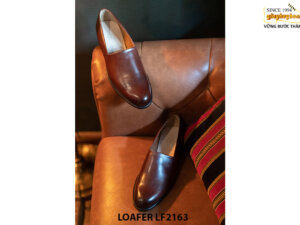 Giày lười nam da bê con cao cấp Loafer LF2163 004