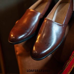 Giày lười nam da bê con cao cấp Loafer LF2163 002