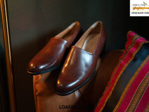 Giày lười nam da bê con cao cấp Loafer LF2163 001