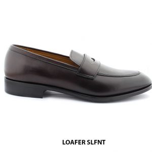 [Outlet size 43] Giày lười nam da bê con cao cấp loafer SLFNT 001