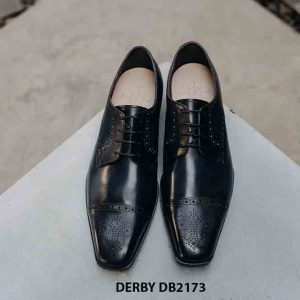 Giày tây nam thủ công mũi vuông Derby DB2173 001