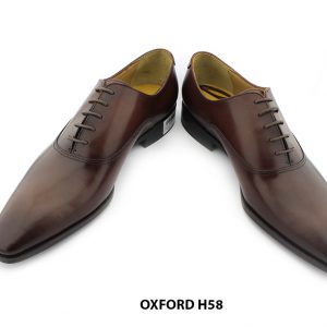 [Outlet] Giày da nam màu nâu đẹp thời trang Oxford HH58 004