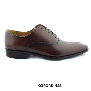 [Outlet] Giày da nam màu nâu đẹp thời trang Oxford HH58 001