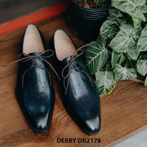Giày da nam đóng thủ công handmade Derby DB2178 001