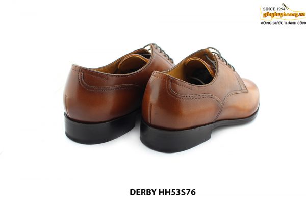 [Outlet size 39] Giày da nam buộc dây màu bò Derby HH53S76 005