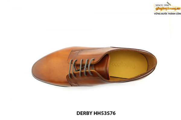 [Outlet size 39] Giày da nam buộc dây màu bò Derby HH53S76 002
