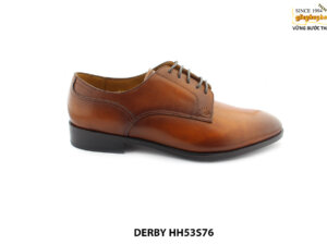 [Outlet size 39] Giày da nam buộc dây màu bò Derby HH53S76 001