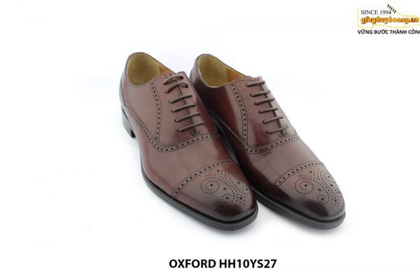 [Outlet size 38] Giày tây nam size nhỏ brogues Oxford HH10YS27 003