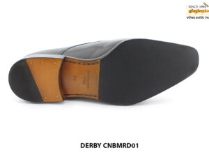 [Outlet size 42] Giày da nam mũi trơn thanh lịch Derby CNBMRD01 006