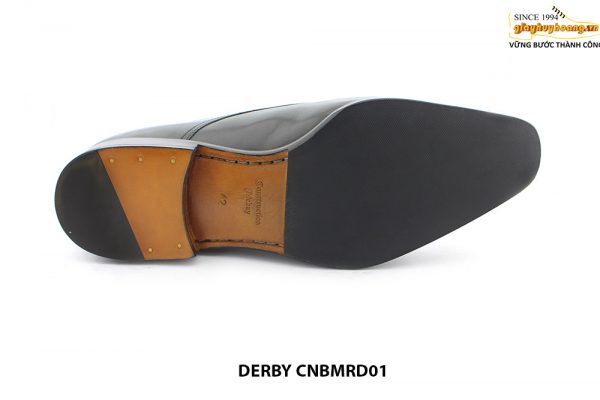 [Outlet size 42] Giày da nam mũi trơn thanh lịch Derby CNBMRD01 006