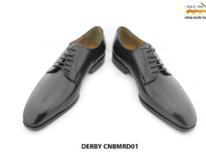 [Outlet size 42] Giày da nam mũi trơn thanh lịch Derby CNBMRD01 004