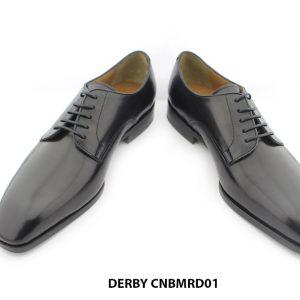 [Outlet size 42] Giày da nam mũi trơn thanh lịch Derby CNBMRD01 004