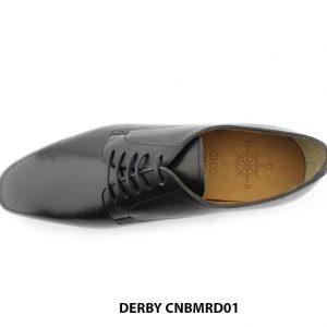 [Outlet size 42] Giày da nam mũi trơn thanh lịch Derby CNBMRD01 002