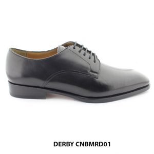 [Outlet size 42] Giày da nam mũi trơn thanh lịch Derby CNBMRD01 001