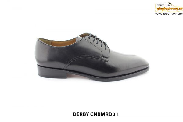 [Outlet size 42] Giày da nam mũi trơn thanh lịch Derby CNBMRD01 001