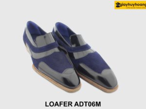 [Outlet size 41] Giày lười da nam thời trang navy Loafer ADT06M 002